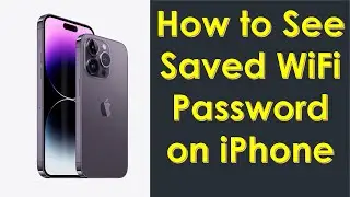 How to Find Saved WiFi Password on iPhone? | Check Wireless Password without any Softwares in iPhone