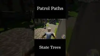 State Trees for AI Patrols in Unreal Engine 5 #unrealengine