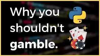 Why you shouldnt gamble online. (Python Chance Manipulation)