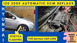 Hyundai i20 petrol automatic ecm replacement 2009 | i20 automatic ecm coding | ECm File flashing i20