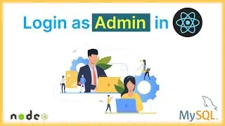 Admin login authentication in React and Node || Role based login auth React