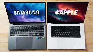 Galaxy Book 3 Ultra vs 16 MacBook Pro - IMPRESSIVE!