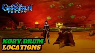 ALL KORY DRUM IN THE REALM OF FARAKHKERT LOCATIONS! (GUIDE) | Genshin Impact