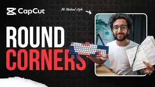 How to Make ROUND CORNERS in CAPCUT!