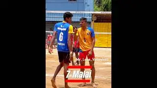 7-Malai Boom Shot 💥| Tamilnadu Police 🔥| 7-star | Mr Love Volleyball