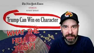 Why Is the New York Times Publishing Campaign Advice for Trump?!