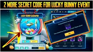 Pubg Mobile | 2 More Secret Redeem Code For Lucky Bunny Gashapon Event