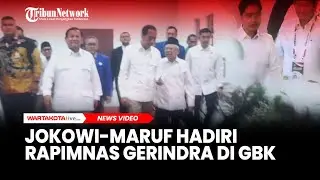 Jokowi-Maruf Hingga Prabowo - Gibran Kompak Pakai Baju Safari Putih saat Hadiri Rapimnas Gerindra