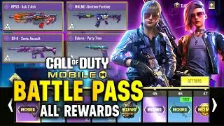 Season 6 Battle Pass | All Rewards Gameplay | COD Mobile | CODM