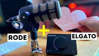 Best YouTube Live Streaming Audio Setup - Rode PodMic + Elgato Wave XLR Unboxing and Review