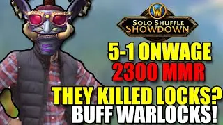 THEY KILLED THE SPEC DEMONOLOGY WARLOCK IS SO BAD WE NEED BUFFS! -  OWNING SOLO SHUFFLES EASY MODE