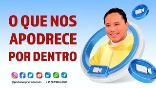 HOMILIA - SANTA MISSA - TEMA: O QUE NOS APODRECE POR DENTRO - 16/10/24 - PADRE WAGNER EDUARDO DIAS