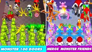 Merge Monster Rainbow Friends vs Merge Monsters 100 Doors Android Gameplay