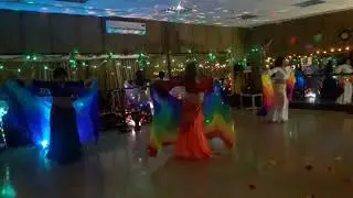 Выступление группы начинающих, Школа восточного танца 