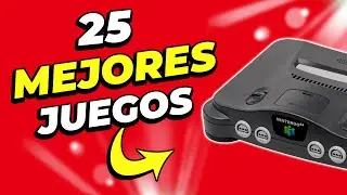 TOP 25 MEJORES JUEGOS de Nintendo 64 de la HISTORIA 🏆