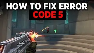 Fix Valorant Error Code VAL 5 - The game has lost connection please relaunch the client to restore