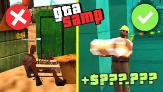 Сколько Зарабатывают на Заводе за Час на Advance RP - Путь Бомжа GTA SAMP #4
