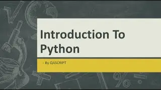 Selenium WebDriver With Python Tutorial - Introduction To Python