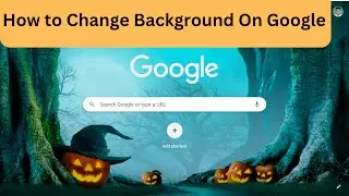 How to change google background