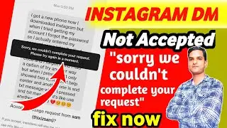 Instagram sorry we couldn't complete your request please try again in a moment problem solve