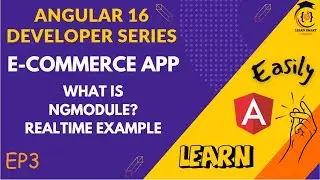 E-Commerce Angular Developer Series | NgModules Explained with simple example | EP3