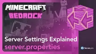 Minecraft Bedrock Server.Prroperties File Explained - Server.pro