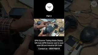 Want Accurate Industrial QR Code Scans? Watch This DPM Scanner Part 3 #aidc #tech #barcodereader