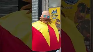 Eggman Looks for Sonic Comics in NYC - Sonic the Hedgehog