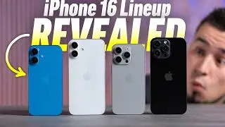 iPhone 16 Lineup REVEALED - Every New Feature & Change!