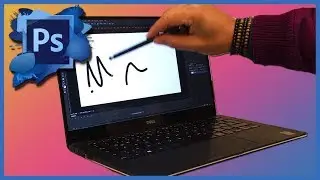 How to use a STYLUS / PEN in Photoshop CS6