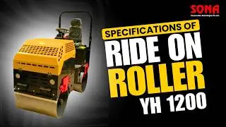 Ride-On Roller YH1200 - Specification & Features | Soil Compactor