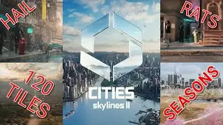 BIG SECRETS found in Cities Skylines II Achievements + Trailer Reaction