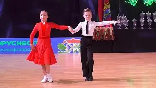 Cha cha cha / Juvenile-2 La (E) 1/2 – Lida Open 2023 sports ballroom dancing