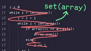 A Clever Way To Use Sets In Python