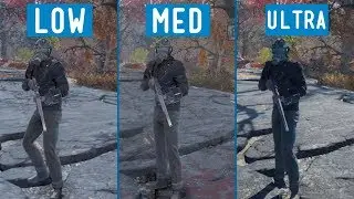 Fallout 76 - Graphics Comparison - GTX 1060