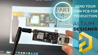 Altium STM32WLE LoRaWAN PCB Fabrication Preperation