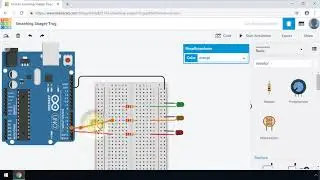 Arduino Traffic Light - Autodesk Tinkercad