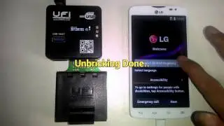 How to replace emmc LG D380 to 8GB using UFiBOX