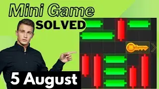 Minigame 5 August solved Hamster Combat Puzzle Key