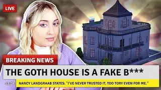 The Goth house is a fake b****