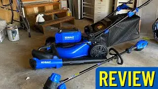 My First Lawn Mower - Kobalt 40v Lawn Mower Review