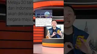 Malaysia jadi negara maju duluan? Ngalahin Indonesia? #shorts