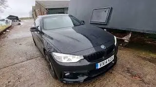 BMW 435d running after test drive