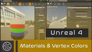 UE4 - Materials & Vertex Colors