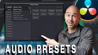 How to SAVE Audio PRESETS in DaVinci Resolve 17 | Quick Tip Tuesday!