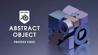Abstract Object in Blender | Blender Timelapse