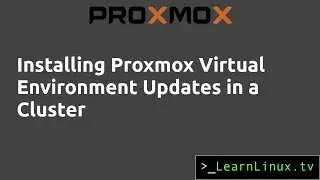 Installing Updates on Proxmox with no VM Downtime