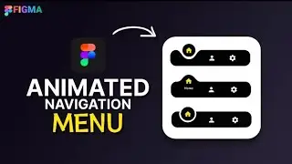 Navigation menu animation figma | Magic indicator figma