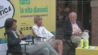 Paolo Franchi, Massimo Cacciari e Simona Colarizi 