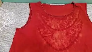 Варёнка трикотажной майки.